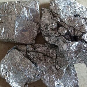 Aluminium foil scrap