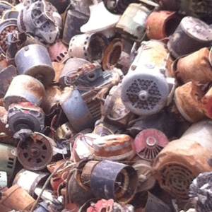 Electric motor scrap